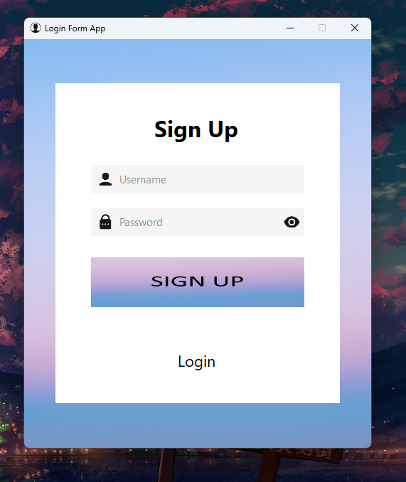 login